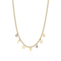 Collana Sagapo Donna Message in Acciaio Cristallo SSG05 - SSG05